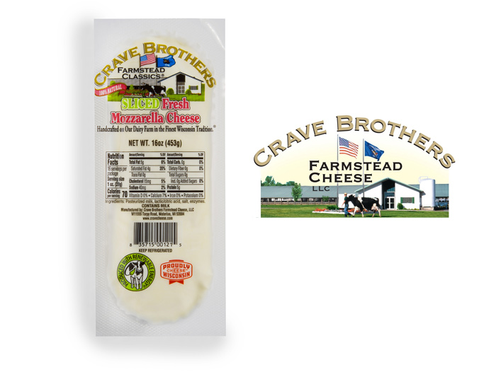 Crave Brothers Farmstead Cheese Introduces Sliced Fresh Mozzarella Logs