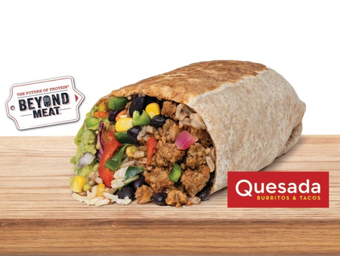 Quesada Burritos & Tacos Partners with Beyond Meat Perishable News