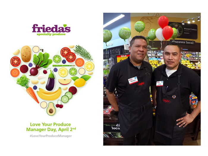 Join Frieda’s in Sharing the Love for Your Produce Manager & Store Team