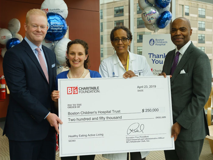 BJ’s Charitable Foundation Partners with Boston Children’s Hospital to