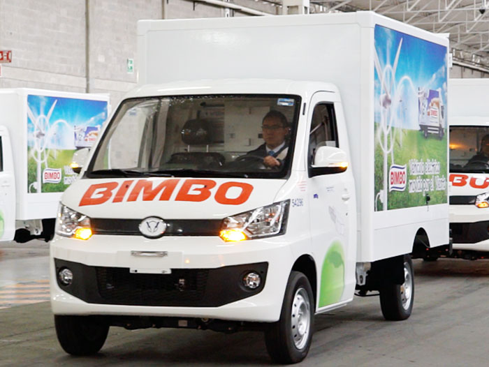 Grupo Bimbo Announces the Incorporation of 4,000 New ElectricPowered