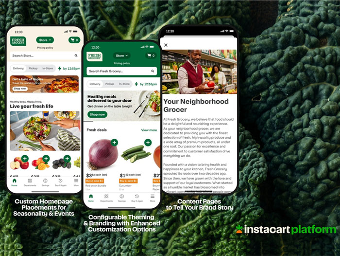 The Fresh Market brings Instacart delivery to all stores