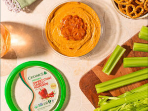 Cedar’s Mediterranean Foods Launches Limited-Time Topped Organic Garlic Sweet Chili Hommus